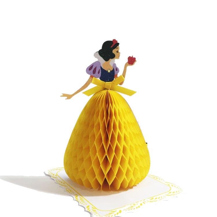 Princess 3D Cards - Aurora or Snow White - Q&T 3D Cards and Envelopes