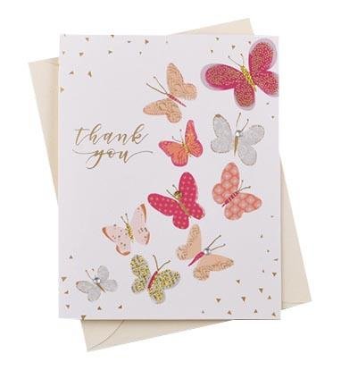 Thank You Cards - Crimson Series - Q&T 3D Cards and Envelopes