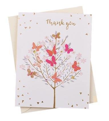 Thank You Cards - Crimson Series - Q&T 3D Cards and Envelopes