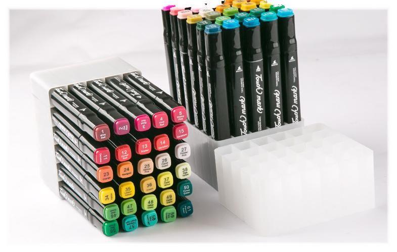 Touch Mark Professional Twin Tip Markers Set - 80 Colours - Q&T 3D Cards and Envelopes