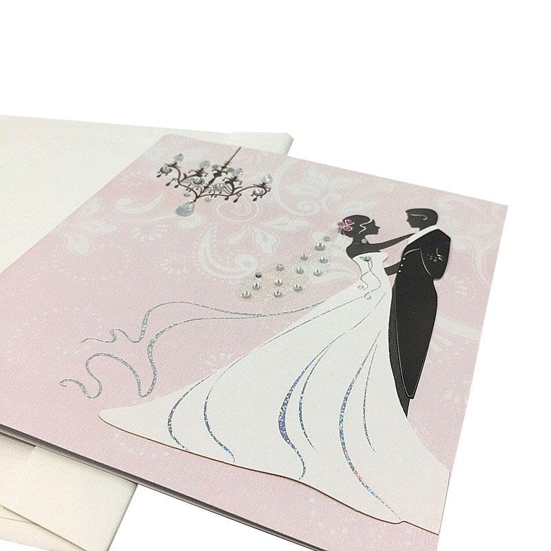 Wedding Card - Congratulations - Q&T 3D Cards and Envelopes